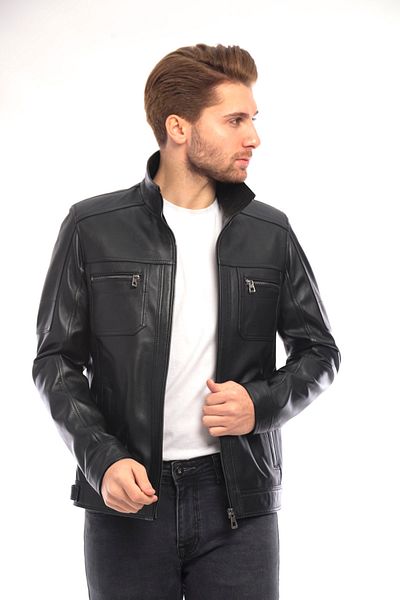 Derimont's Men's Leather Coat-EM02035