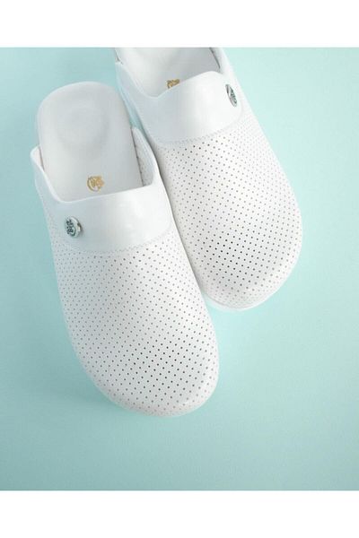 Dr. Mitra White Air Max Model Orthopedic Full Anatomical Sabo Slippers