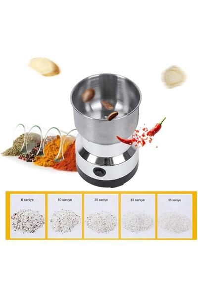 xolo Kahve Öğütücü Elektrikli Mini Öğütücü Kahve Çekirdekleri Çok Fonksiyonlu Ev Mutfak Kahve Makinesi