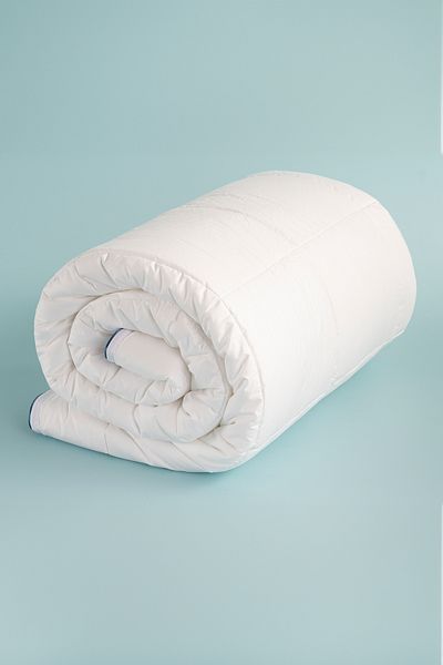 OTHELLO Amelia Double Blue Piping Cotton Quilt - 195x215 Cm