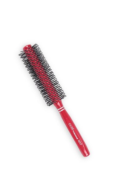 Gudi Professional 1017 Fireproof Hair Blow Dry Brush Red