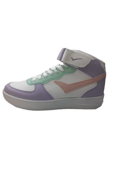 Lafonten Pantofi de baschet alb liliac pentru fete