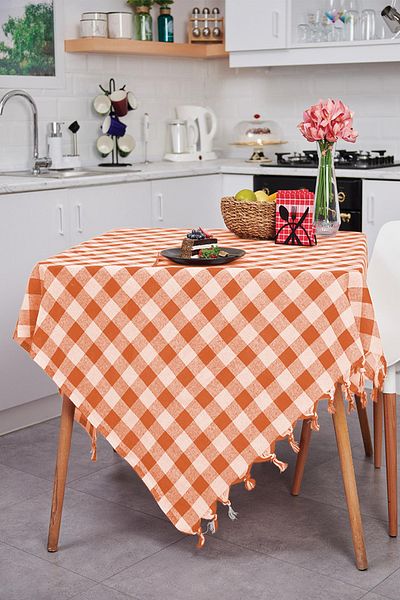 Vagonik Πανί Πικ-νικ Πικ-νικ & Καρό Καρό Gingham 140x140 εκ.