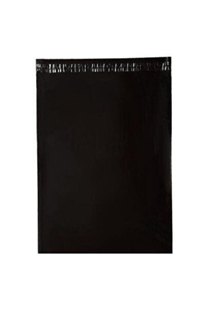 ALMİNA 100 Adet Cepsiz 35x45+5 cm Siyah Kargo Poşeti Büyük Boy Kargo Torbası ...