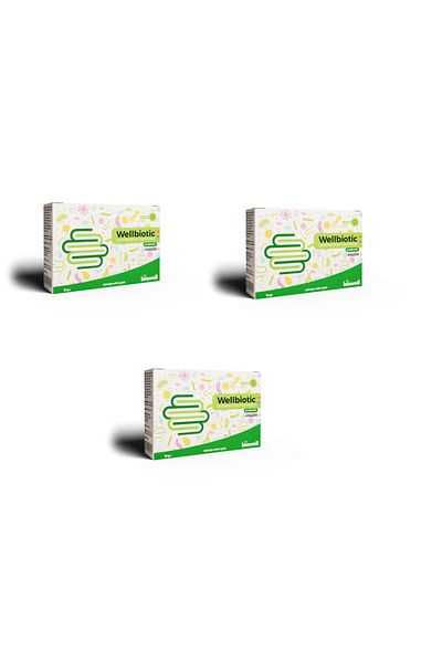 Biowell Wellbiotic Probiotic - 10 Sachets 3 Pieces