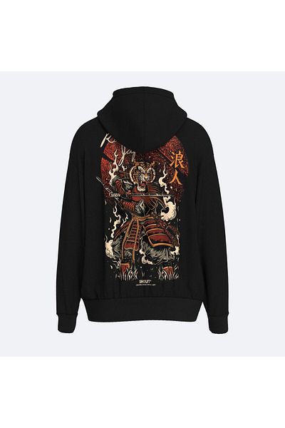 Shout Υπερμεγέθη Shout Ronin Japan Unisex Hoodie