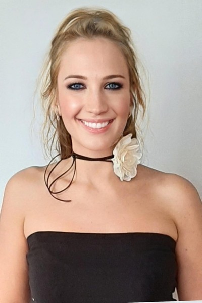 Bijusel Choker Flower Necklace Rose Necklace Chocker Fabric Necklace Leather Lace-up Necklace