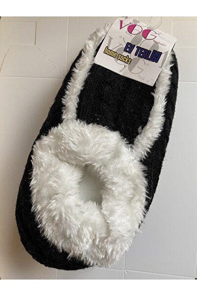 Leydi Ev Terligi Panduf Bot Tarzı Tüylü Yumuşak Ve Rahat