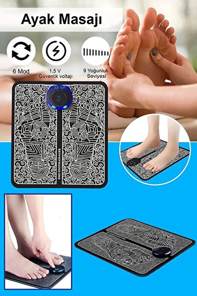 xolo Akapuntur Ayak Stimülasyon Masaj Pedi Katlanır Taşınabilir