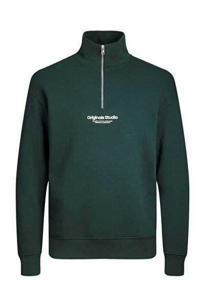 Jack & Jones Φούτερ JACK&JONES 12241777 με τρίμαυρο φερμουάρ