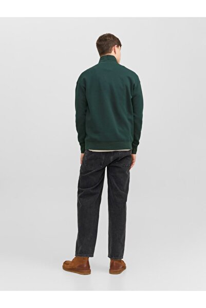 Jack & Jones Φούτερ JACK&JONES 12241777 με τρίμαυρο φερμουάρ