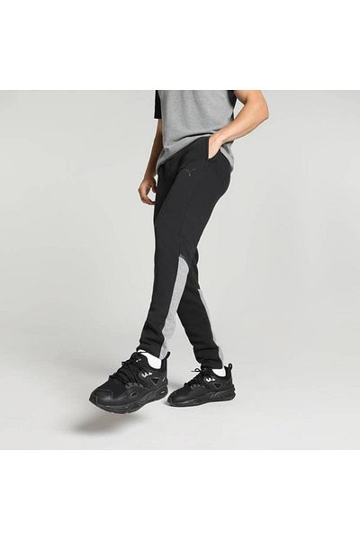 Puma Team1 Unisex Sports Sweatpants Κατάλληλο για Καθημερινή Χρήση