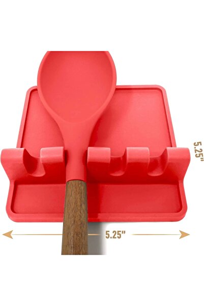 Yenigeldi Silicone Spatula Holder Cutlery Holder, Silicone Dish Rack, Cutlery Holder Kitchen Organizer