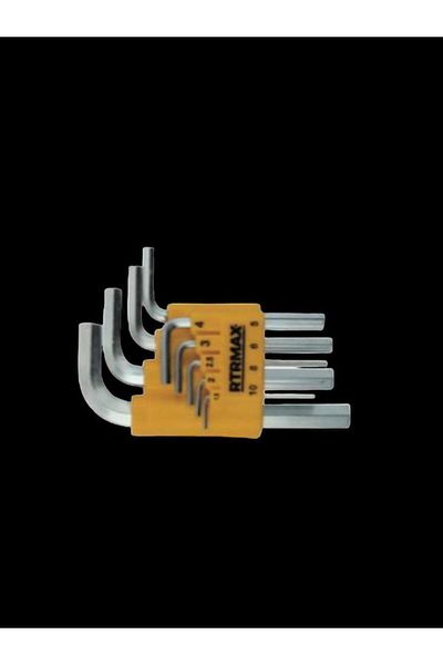 Rtrmax Short Allen Key Set 9 Pieces RH03851