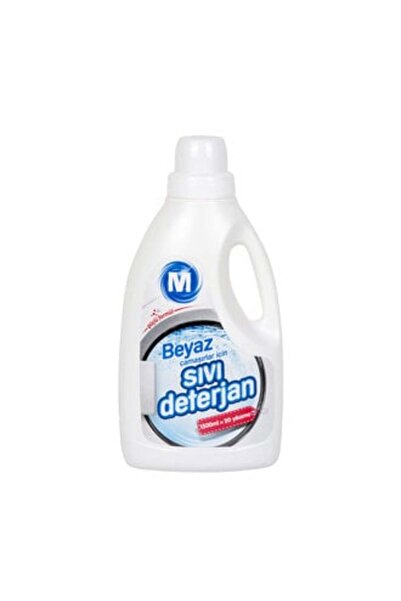 Migros Sıvı Deterjan 1500 Ml Beyazlar İçin ( 2 ADET )