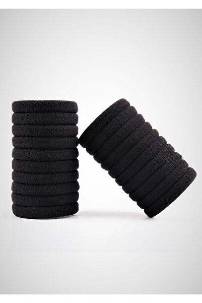 hbtasarim Set of 24 Black Rubber Buckles
