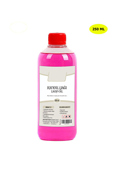 Dünya Magnet Pembe Kandil Yağı, Kokusuz Dumansız Iç Mekan 250 Ml, Gaz Lambası...
