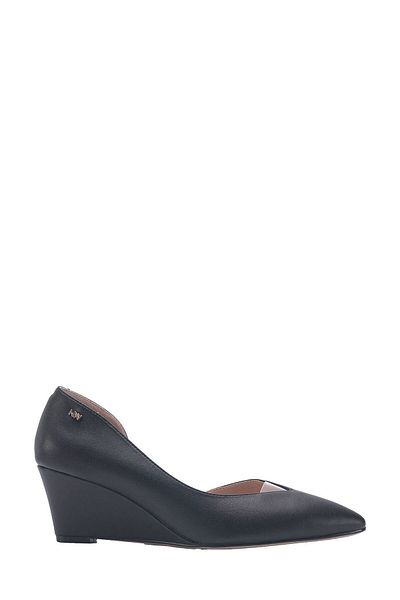 Nine West LUGANO 3FX Black Women's Filled Heel Shoes