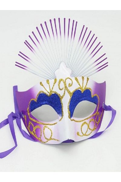 Kazanabil SIMPLE POLISH PARTY AND PROM EYE MASK PURPLE