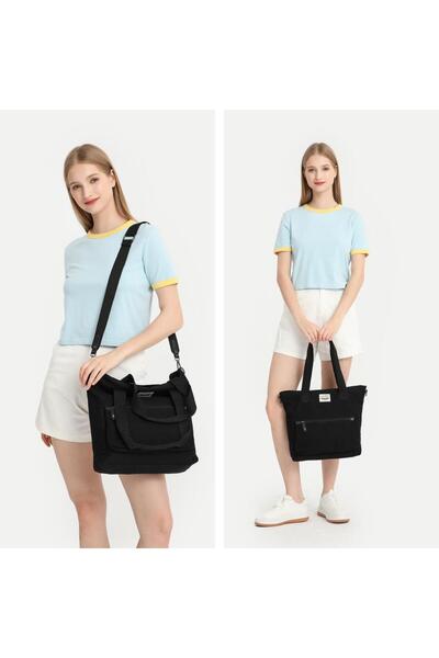 SMART BAGS 1308 Model Exclusive Canvas Women's Shoulder Bag