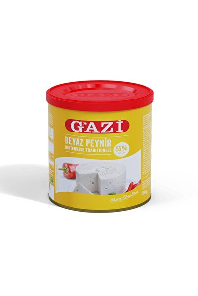 gazi Beyaz Peynir %55 Yağlı - Net Ağırlık 500g Brüt Ağırlık 750g