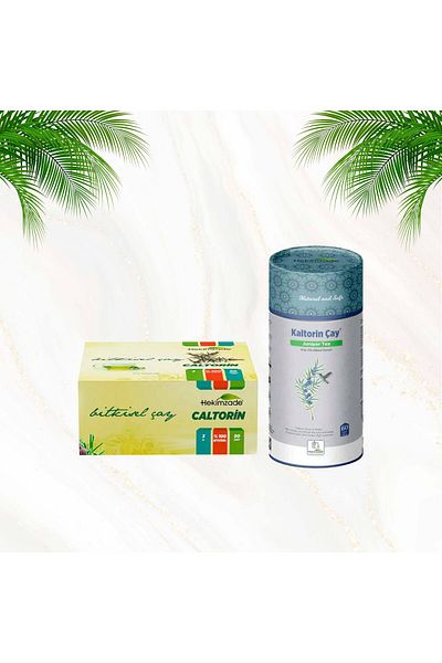 Hekimzade Caltorin & Caltorin - Herbal Package Tea Containing Juniper Herb - 60 Pieces (3gr)