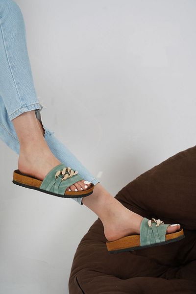 Osso Genuine Leather Women's Sports Slippers211124609
