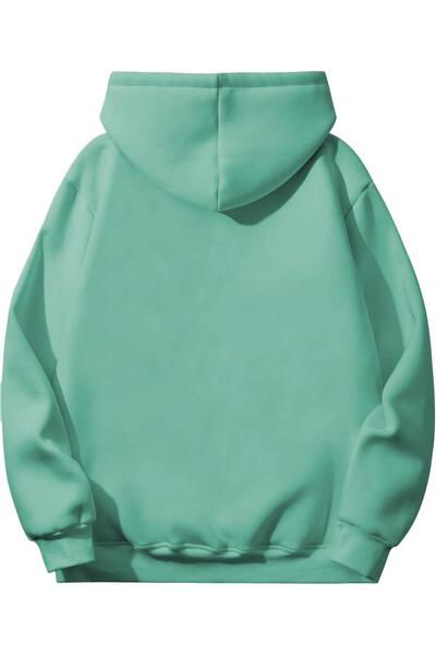 GHASSY CO. Ghassy Co. Ανδρική φούτερ με κουκούλα Sherpa με επένδυση από καγκουρό