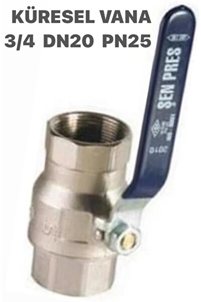 ŞENPRES KÜRESEL VANA 3/4 PN25 DN20