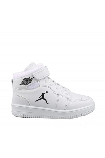 Cool Haykat High-Rise White Kids Sneakers