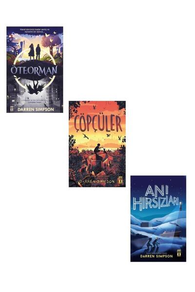 Timaş Yayınları Darren Simpson Seti 3 Kitap (Öteorman - Çöpçüler - Anı Hırsız...
