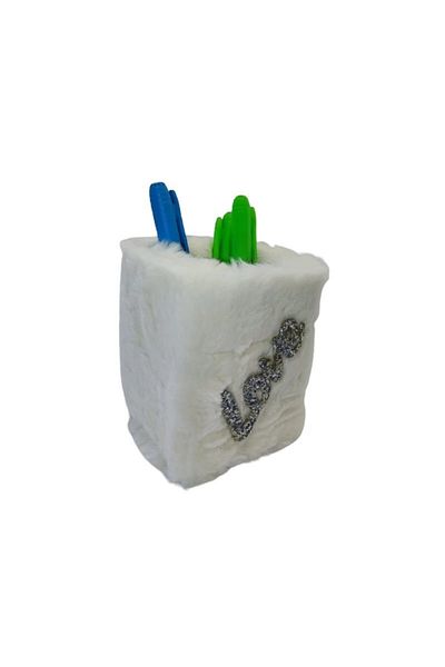 Cem Dolphin Plush Desk Pen Holder