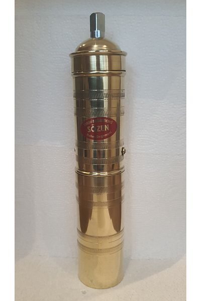 Sözen Coffee Color Lube Brass Mill