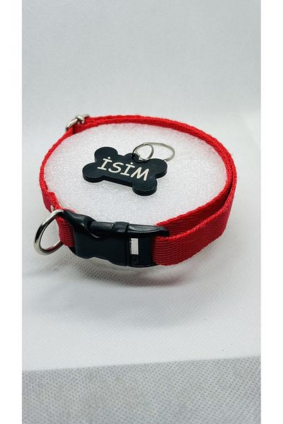hebmeyy Dog Collar with Name Tag, Dog Tag, Dog Collar Tag