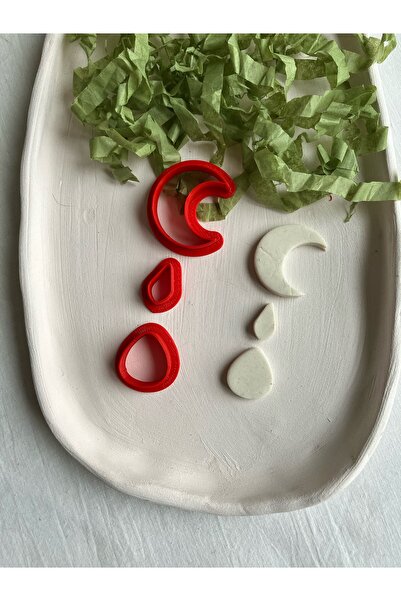 Volala Moon Drop Polymer Clay Earring Mold Set (3 PIECES)