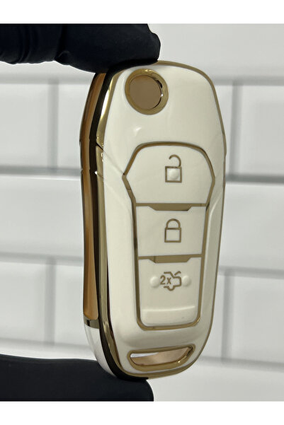 BARKAS ELEKTRONİK حافظة فورد مونديو فوكس فييستا رينجر نانو سويتش باللون الأبيض