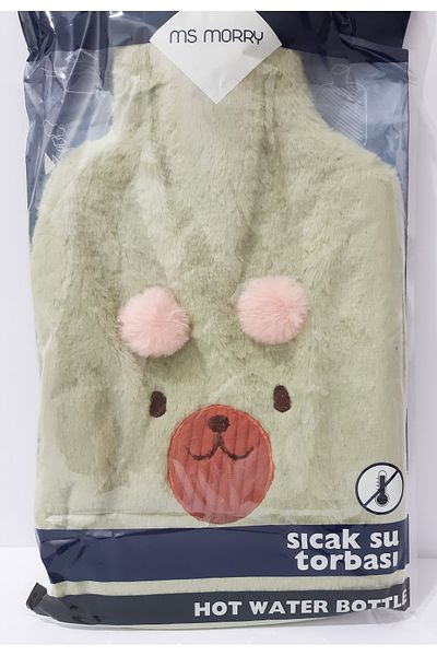 renkli çiçekler Hot Water Bag Plush Hot Water Bag