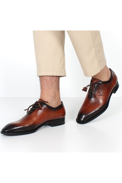 Celal Gültekin Taba Deri Ayakkabı Erkek Klasik 552 039-16545