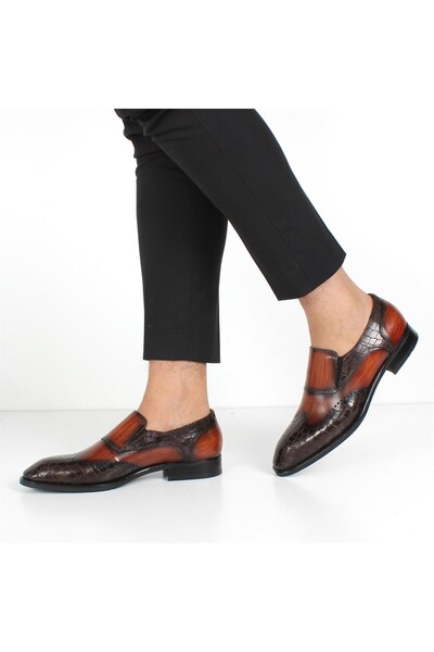 Celal Gültekin Taba Deri Ayakkabı Erkek Klasik 552 040-19080