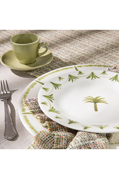 Chakra Lax Pasta Tabağı 20 Cm Yeşil