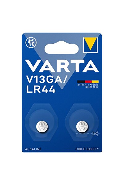 Varta V13GA/LR44 1.5V Alkalin Pil 2'li