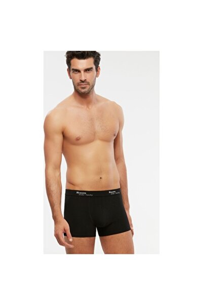 Kom Boxeri pentru bărbați strâmți din 2 piese, culoare neagră