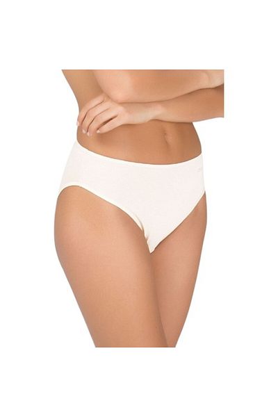 Kom Chiloți de bază din bumbac Lycra 2 piese Culoare albă