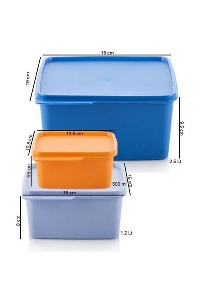 Tupperware Square Design