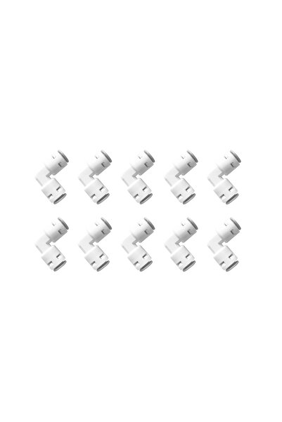 Su Arıtma Cihazı Için Quick Bağlantılı (1/4" X 1/4"Dirsek ) İNLİNE FİLTRE
