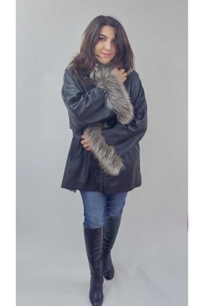 ELİTELEDER Hakiki Deri ceket çift taraflı