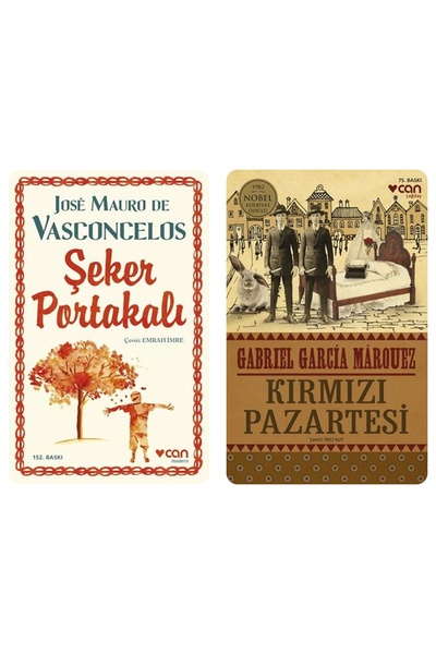 CAN Şeker Portakalı José Mauro de Vasconcelos - Kırmızı Pazartesi Gabriel Gar...