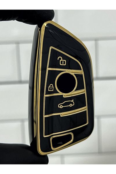 BARKAS ELEKTRONİK Bmw 1 3 5 7 Series X1 X3 X5 F10 F20 F30 F25 M3 M4 G20 G30 Nano Key Case 3 Push Button Black