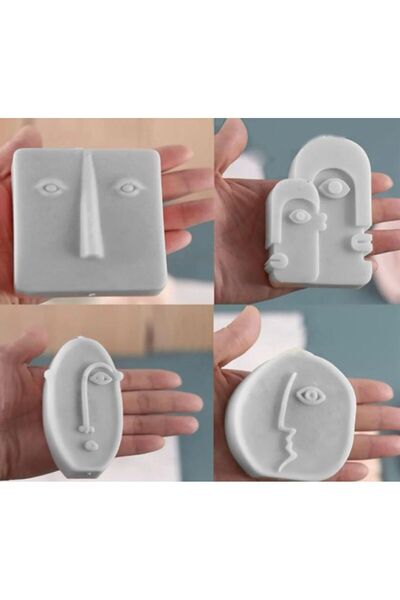 Lumie 4'lü Mum Seti Adler Yüz