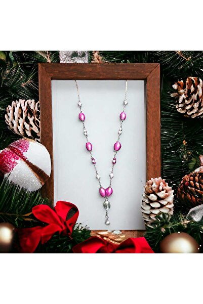 Crystal Atelier قلادة خرز أميرة السكر